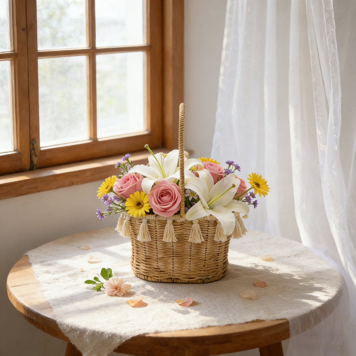 Flower Basket #B3