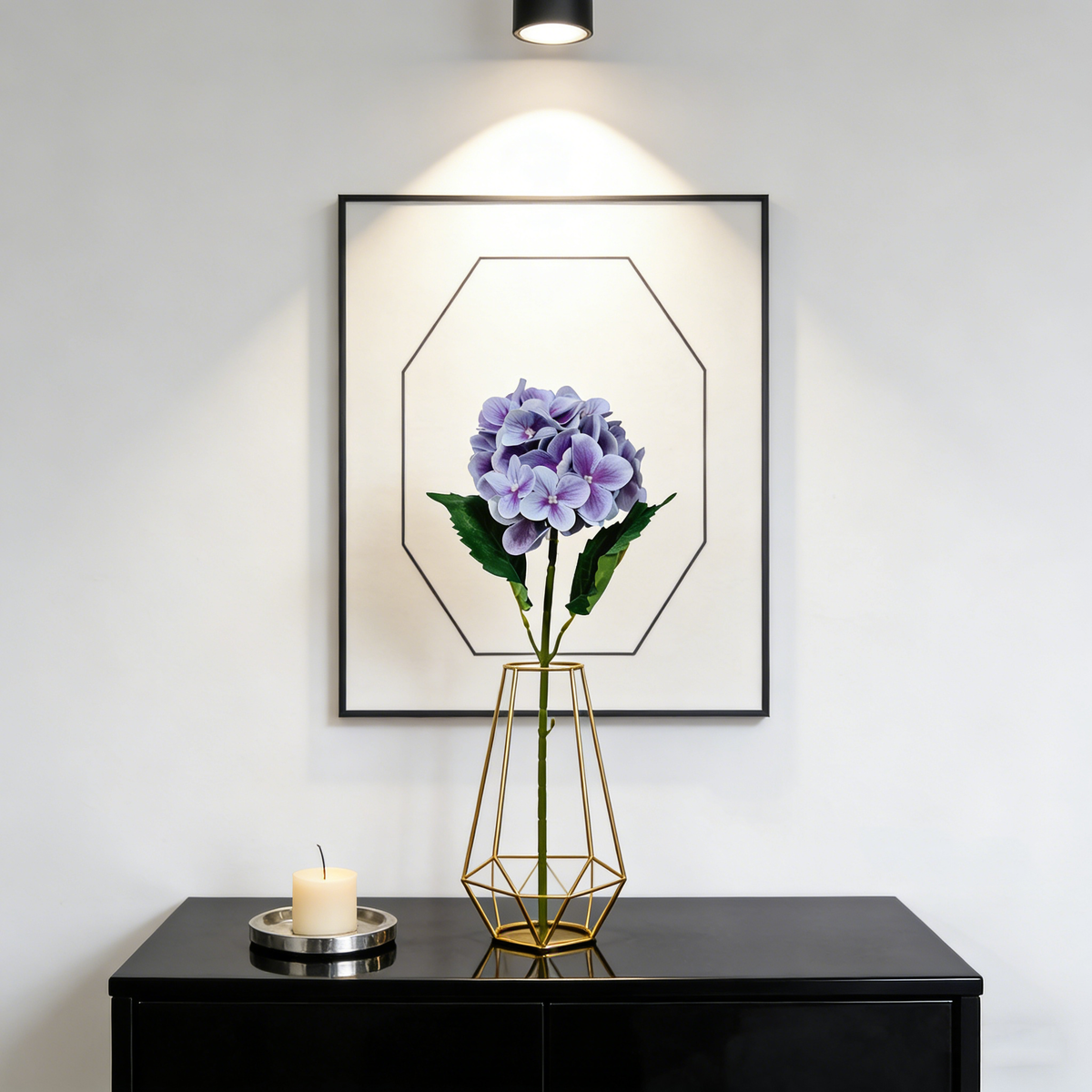 Faux 3D Printing Single Hydrangea #FF41