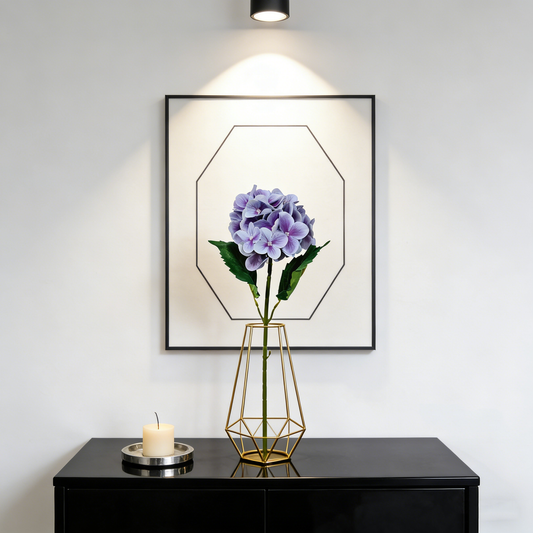 Faux 3D Printing Single Hydrangea #FF41